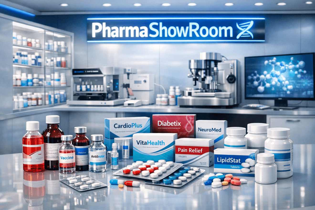 PharmaShowRoom pharmaceutical products